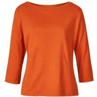 Himalaya Clothing 3/4-Arm-Shirt Basic Shirt 3/4 Arm Damen "Alma" mit Rundhalsausschnitt Bio-Baumwolle Vielseitiges Shirt mit hohem Tragekomfort