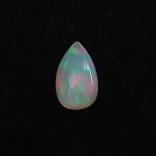 3,65 ct Welo Opal Multicolor - Milchopal für Opal Schmuck - Tropfen Schliff