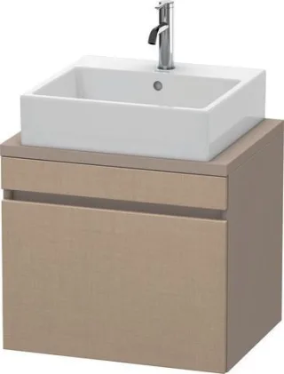 Duravit DuraStyle Konsolenwaschtischunterbau wandhängend Leinen & Basalt Matt 600x478x512 mm - DS530 DS530007543