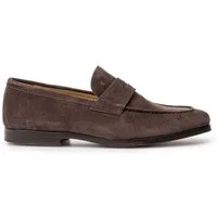 Floris van Bommel VB Casual Taupe Suede Slipper