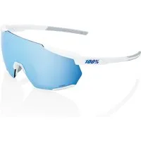 100% Sportbrille 100% Racetrap 3.0 - HiPER Lens unis Matte White - maximale Sicht & Kon