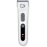 BEURER Hundeschermaschine BEURER Fellschneider Fluffy weiß 9-Teilig extra leise Akku Trimmer, 9-teilig, Betrieb mit und ohne Kabel möglich