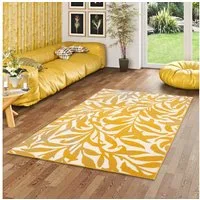 Pergamon Designteppich Modern Designer Velours Teppich Samba, Rechteckig, Höhe: 13 mm