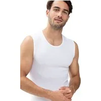 Mey Muscleshirt Casual Cotton (K) Elastische Hals und Armabschlüsse