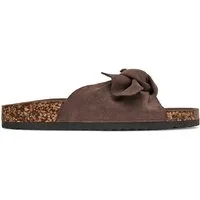 DeeZee Deezee Damen Flip-Flops Braun EA998-1 Badepantolette