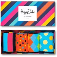 Happy Socks Freizeitsocken 4er Pack (41-46) Baumwoll Socken mit Motiv Classic Socks