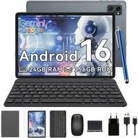 TABWEE 10" Android 16 256GB WiFi mit Tastatur/Maus/Stift Tablet (10", 256 GB, Android16, Android 16, mit Stift/Maus/Tastatur, Gemini Al Magic)