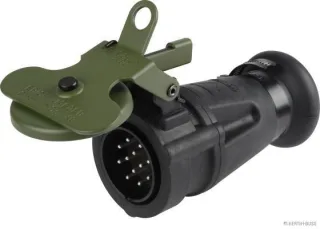 HERTH&BUSS Stecker, 12-polig, 24 V grün - 51305915