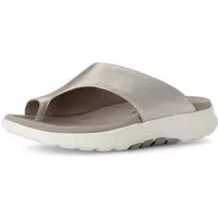 rollingsoft Dianette Zehentrenner, Sommerschuh mit weichem Zehensteg, G-Weite