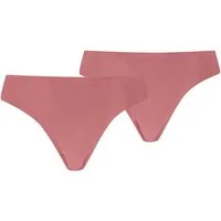 PUMA String PUMA WOMEN INVISIBLE COTTON STRINGS 2P (2er Pack) nahtlose Ränder für eine unsichtbare Passform