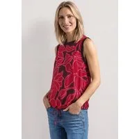 STREET ONE Blusentop Sommertop mit floralem Muster