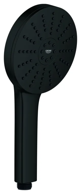 GROHE Handbrause Euphoria 120 134883, 3 Strahlarten 5,2 l/min matt black, 1348832430 1348832430