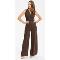 SWING Jumpsuit Oberteil in figurbetonter Passform