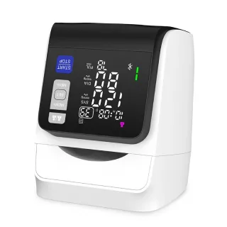 ALPHAMED U90B Arm Boom Digital Blood Pressure Monitor with LED Display Screen Adjustable Cuff 4x90 Memory WHO Classifica