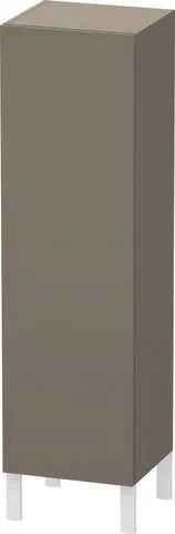 Duravit L-Cube Halbhochschrank Flanell Grau Seidenmatt 250x200x901 mm - LC1190R9090 LC1190R9090
