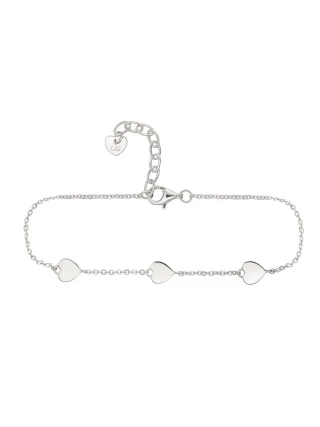cai Armband 925 Sterling Silber rhodiniert Herz