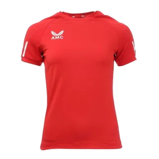 Castore - T-Shirt für Damen, Hochleistungsmaterial (Rot)