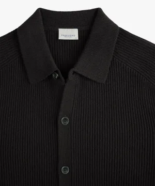 Profuomo - OVERSHIRT FULL BUTTON D BROWN Dunkelbraun - Gr. - XXL