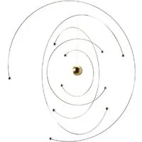 Flensted Mobiles Mobile Mobile Niels Bohr Atom Modell