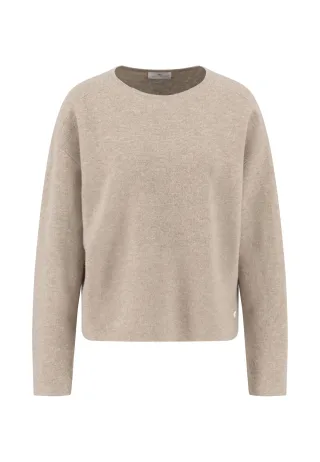 FYNCH-HATTON - PULLOVER O-NECK 90/10 cappucchino - Gr. - XXL