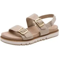 Tamaris WIDE FIT MultiAdjustable, comfortFit aus Leder Sandale comfortFit