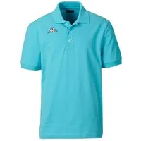 Kappa Poloshirt luftig-leichtes Gewebe aus reiner Naturfaser