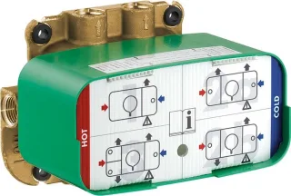 Hansgrohe Thermostatmodul Unterputz Axor ONE Grundset, 45710180 , 45710180 45710180
