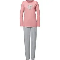 REDBEST Pyjama Damen-Schlafanzug Single-Jersey Uni