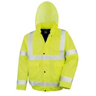 SAFE-GUARD by Result - Blousonjacke Signalkleidung für Herren - Winter (Gelb)