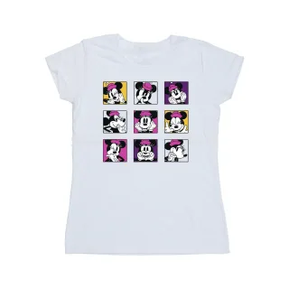 Disney - "Minnie Mouse Squares" T-Shirt für Damen (Weiß)