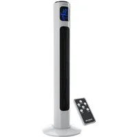 Brandson Turmventilator Oszillation 65°, Timer, Fernbedienung, Standventilator 96cm, Weiß, NTV Sieger 2026, mobiler Lüfter leise, 4 Lüftungs-Modi, GS-Geprüft