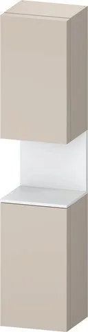 Duravit Qatego Hochschrank Taupe Matt 400x360x1760 mm - QA1346L18910000 QA1346L18910000