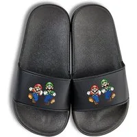 Youth Designz Mario und Luigi Kinder Badelatschen Flip Flops Badeschuh mit lustigen Aufdruck für Jungen und Mädchen
