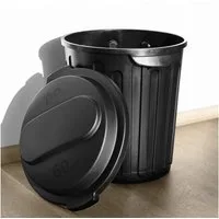 Floordirekt Mülleimer Abfalleimer Robin Geruchsdicht, Hygienisch & Leicht zu Reinigen, 60 L