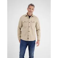 LERROS Fleecehemd Fleecejacke, langarm mit Knopfleiste