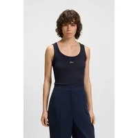 BOSS ORANGE Tanktop Ematite Premium Damenmode mit gerippter Struktur