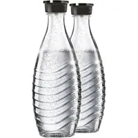 SodaStream Wassersprudler Glaskaraffe DuoPack 1047200490, inkl. 2 Glaskaraffen