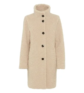 Fuchs Schmitt - Fake Fur Kurzmantel - Gr. - 46