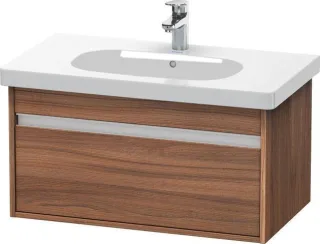 Duravit Ketho Waschtischunterbau wandhängend Nussbaum Matt 800x455x410 mm - KT666707979 KT666707979