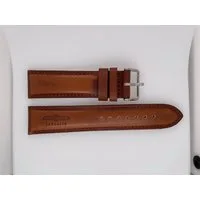 ZEPPELIN Uhrenarmband Leder cognac mit Zeppelin Logo auf Band