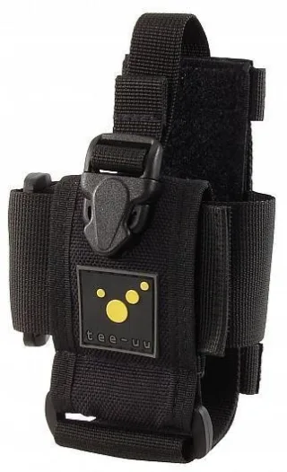 Smartphone-Holster | tee-uu | RING XL | bis 7,5“ Displays | stufenlos einstellbar | robuste Schnalle | Gürtelschlaufe | Klettbänder für Schultergurt