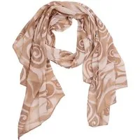 MIRROSI Modeschal Asymmetrischer Schal, Made in Italy 20% Seide 80% Baumwolle, (Ca.170x77cm, leicht und bequem), Damen Halstuch ideal für Frühling, Sommer und Herbst