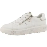 Mustang Shoes Noralie Sneaker Freizeitschuh, Halbschuh, Schnürschuh mit seitlichem Reißverschluss