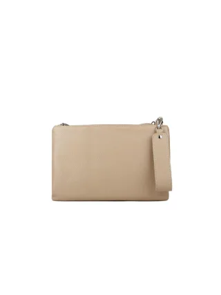 Giulia Monti Umhängetasche Grau Beige