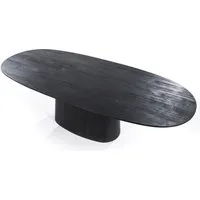 Maison ESTO Esstisch oval Mango massiv Holz Esszimmertisch
