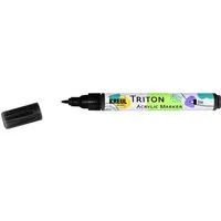 Kreul Permanentmarker Kreul Triton Acrylic Marker fine schwarz