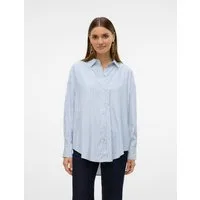 Vero Moda Langarmbluse VMNORA LS OVERSIZE SHIRT WVN GA NOOS