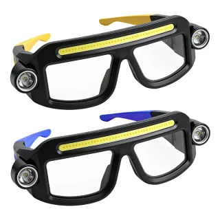 Bikight SY5868 Multifunctional Glasses Light 40*COB Floodlight+2*XTE Spotlight Type-C Rechargeable Portable Head Lamp fo