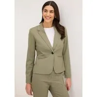 bonprix Jackenblazer für stilvollen Auftritt, schmale Passform, voll gefüttert