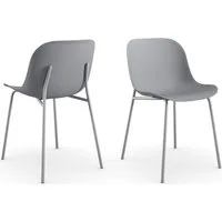 loft24 Stuhl Orca (Set, 2 St), Gestell aus Metall
